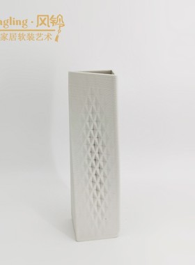 现代简约样板间桌面摆件抽象陶瓷