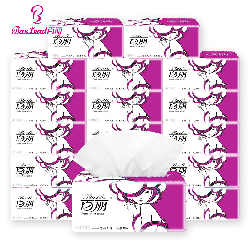  百丽洗护抽纸