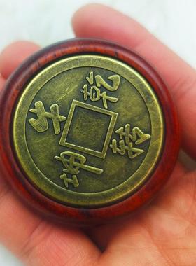 大转钱手把件解压文玩陀螺聚宝盆