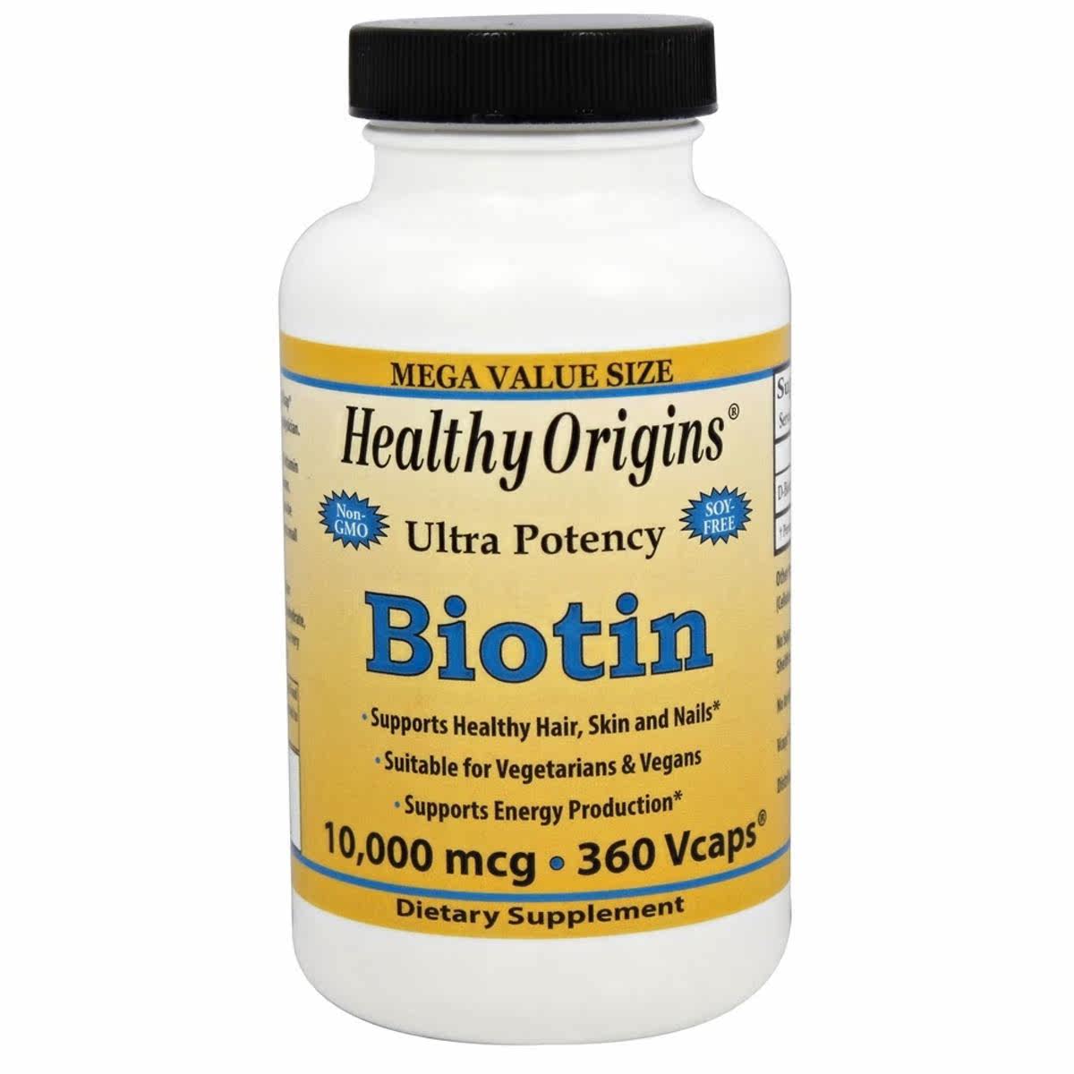 healthy origins-生物素素食胶囊 LuckyVitamin海外复合维生素/矿物质