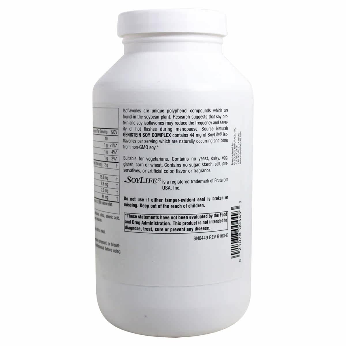 source naturals -大豆含有异黄酮 LuckyVitamin海外大豆异黄酮