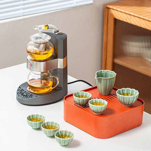 全自动智能蒸汽煮茶器机黑红普洱茶养生壶电热水煮咖啡器商用礼品 - 图2
