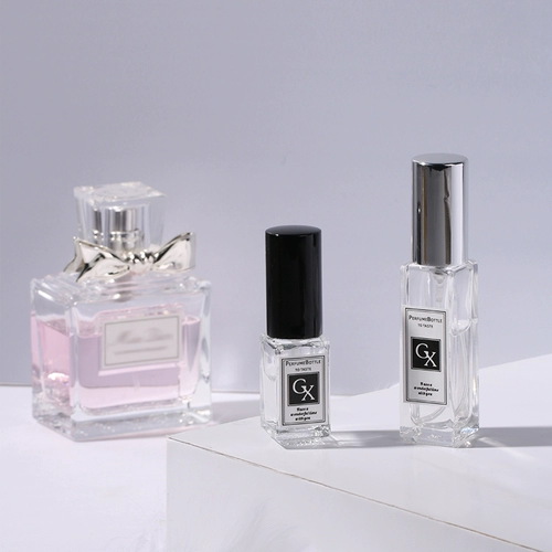 Духи, элитная портативная бутылка, маленькая стеклянная изысканная тара, пробник, 5 мл