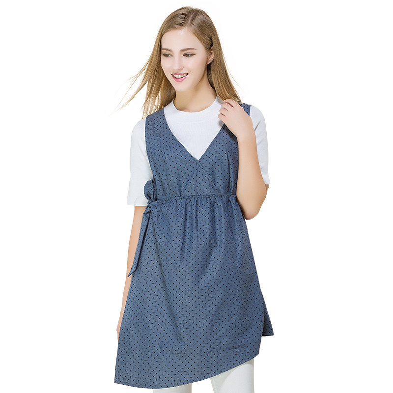 正品怀孕期吊带女上班族防辐射服 幽悦防辐射裙