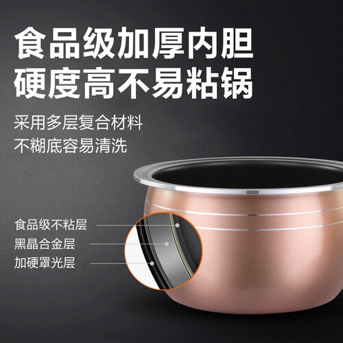 好莱德车载电饭煲车24V用3L 24V220V逆变器挂车汽车1.6升1-2-4人 - 图1