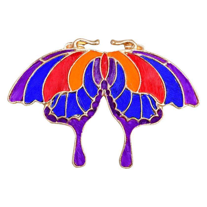 非遗仿点翠发簪螺钿diy胸针发夹蝴蝶贝壳碎片材料包暖场沙龙团建,淘宝优惠券,粉丝福利购,淘宝优惠卷