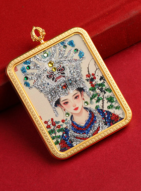 藏式文玩彩金唐卡前世今