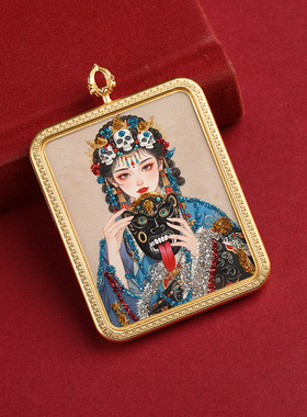 手绘彩金唐卡前世今生描