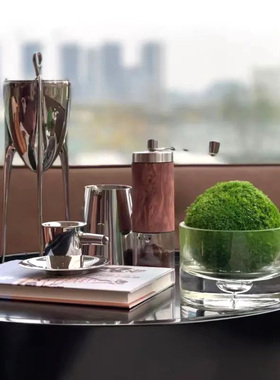 设计师原创简约现代仿真绿植摆件