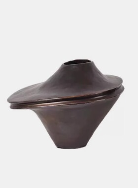 【八度空间】新中式中古侘寂风软装饰品玄关柜餐柜餐桌器花艺摆件