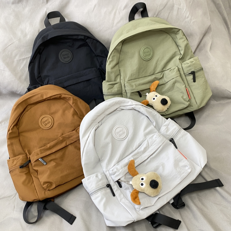 轻便双肩包女日系ins新款旅行健身防水电脑背包男高中大学生书包 - 图1