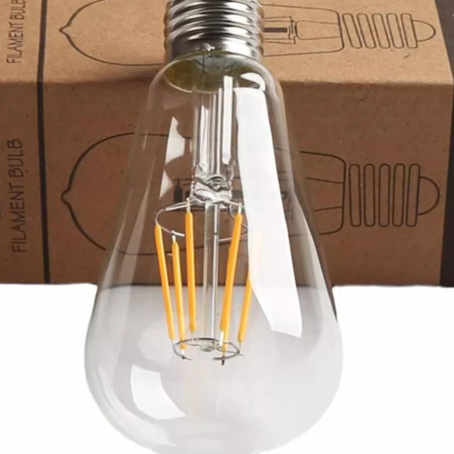 E27螺口 高亮度LED节能灯泡高品质U形管玉米灯泡爱迪生复古球泡 - 图1