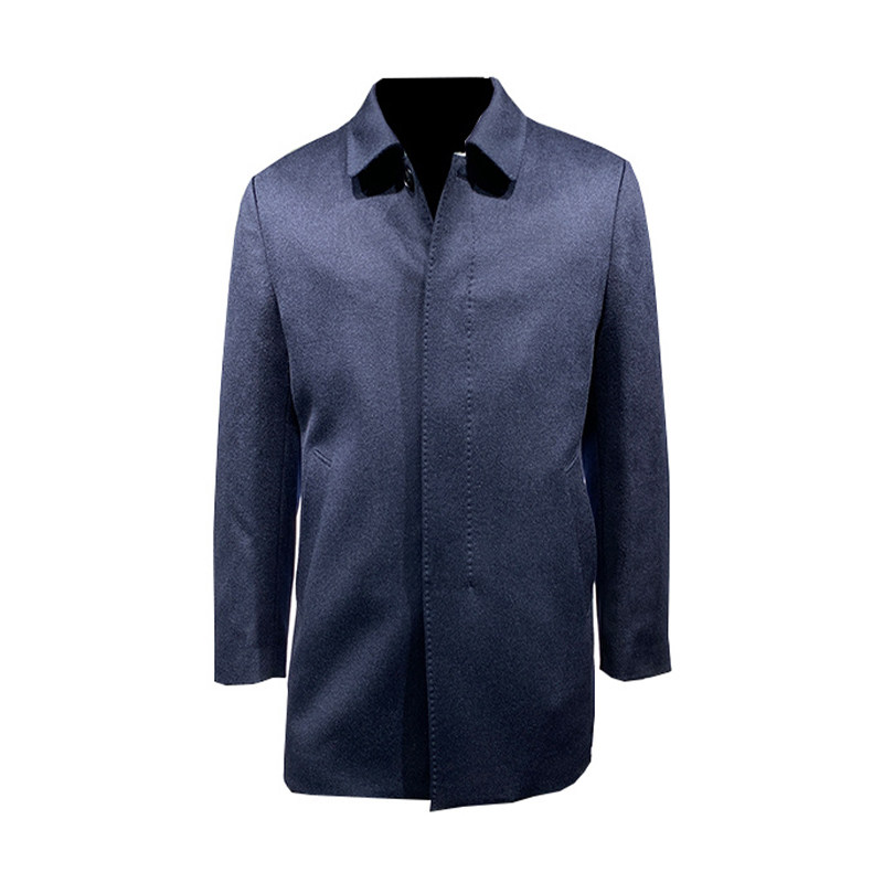 山羊绒内胆可拆卸冬新品男士翻领中长款毛呢大衣商务外套领佐诺依,淘宝优惠券,粉丝福利购,淘宝优惠卷