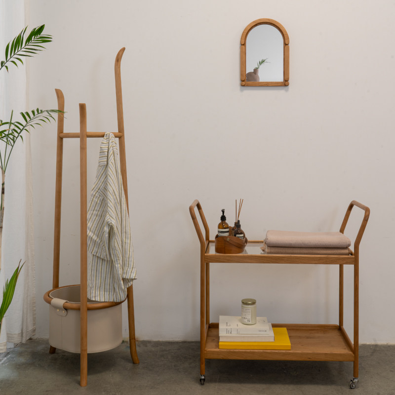 山隐挂墙化妆镜装饰设计师软装搭配高级质感实木玄关入户,淘宝优惠券,粉丝福利购,淘宝优惠卷