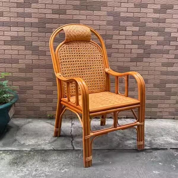 真藤椅天然藤编织阳台单人滕椅休闲家用客厅老人高靠背椅子办公椅,淘宝优惠券,粉丝福利购,淘宝优惠卷