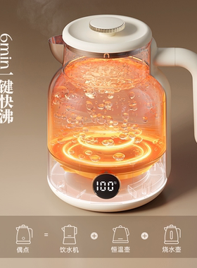 OIDIRE偶点电热水壶家用恒温智能烧水壶2026新款保温一体热开水壶