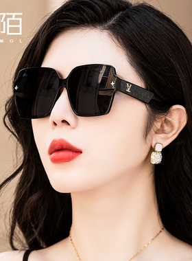 防紫外线墨镜时尚潮流大框显脸小
