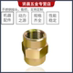 Hydraulic iron joint inner teeth through the inner wire of the oil pipe