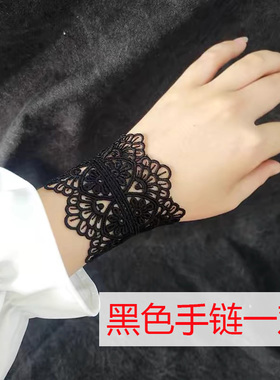 手腕遮疤纹身手环饰品夏季