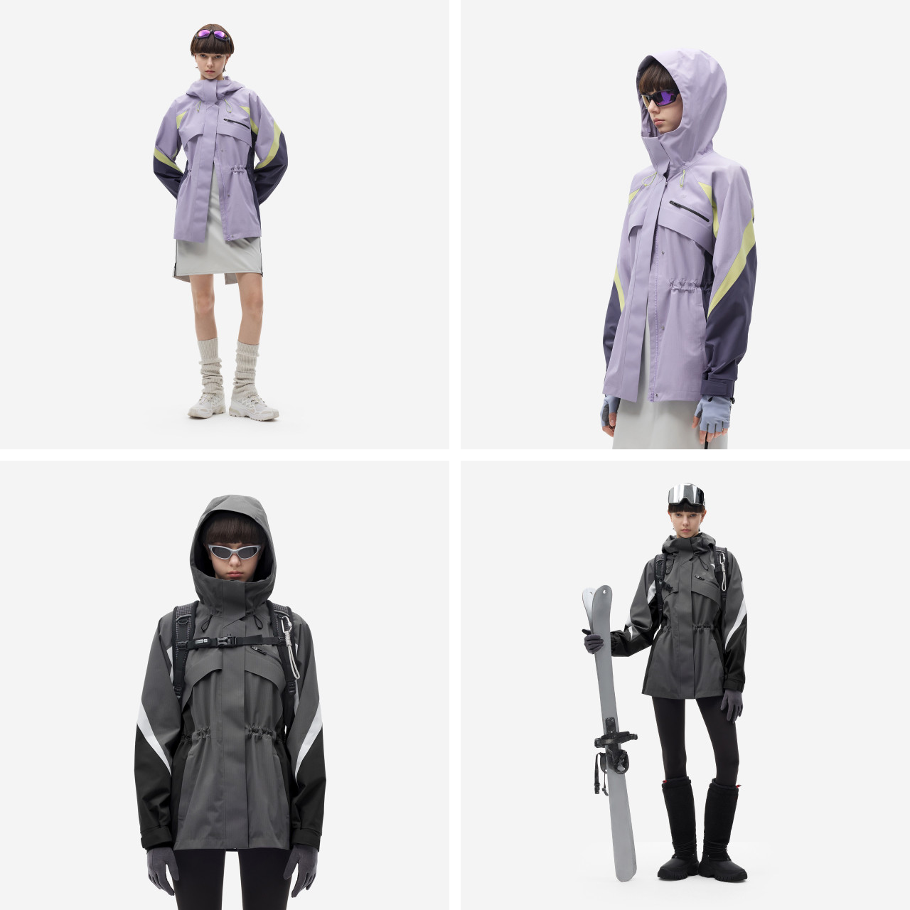 【赵露思同款】蕉内氧气503Proof收腰冲锋衣女款防风防水登山外套