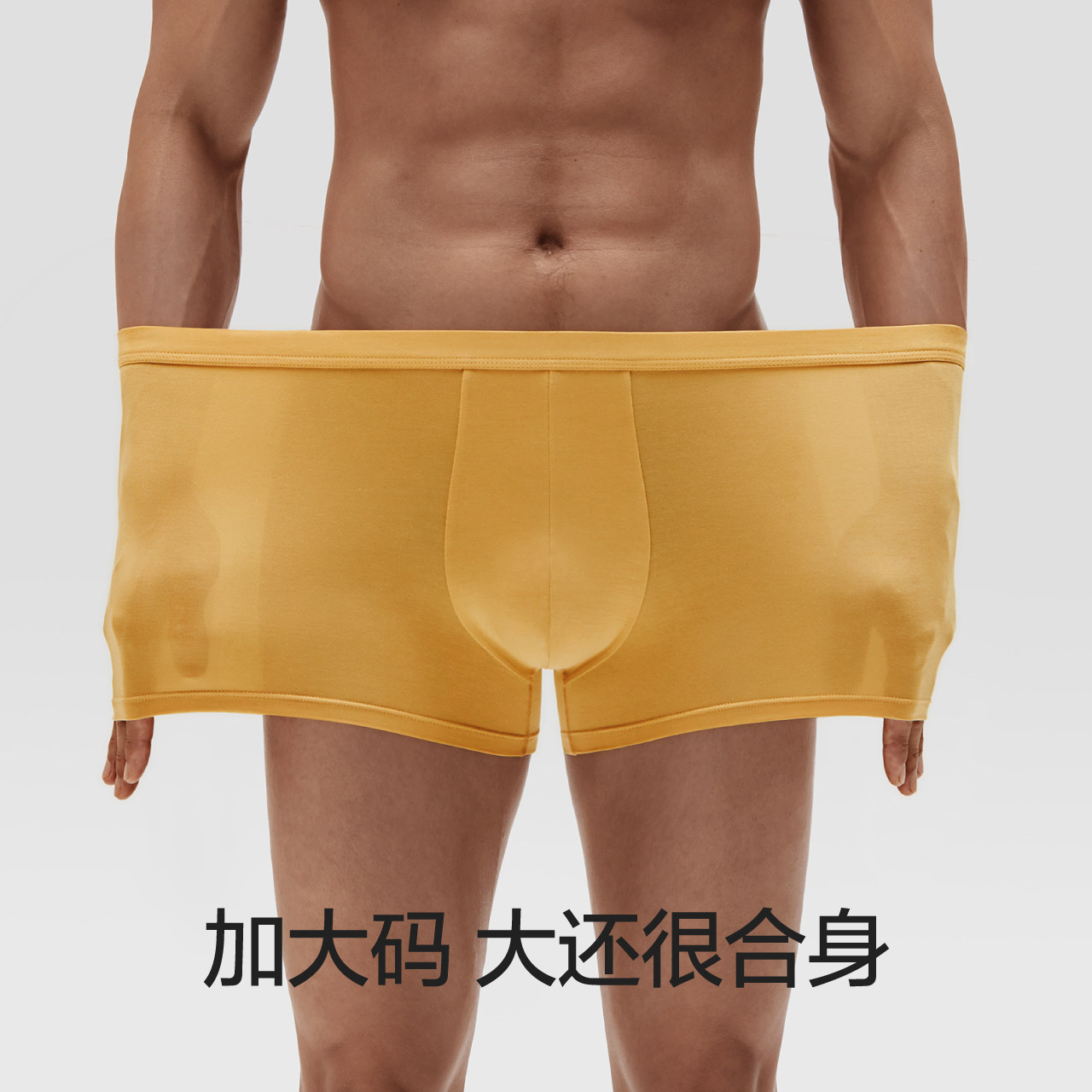 【加大尺码】蕉内301p莫代尔装四角裤 Bananain蕉内男平角内裤