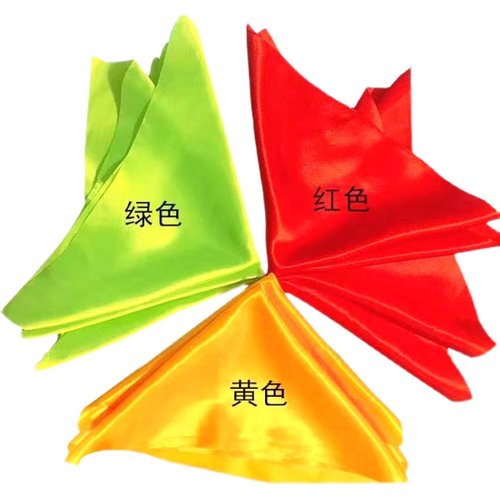 鞭彩响鞭麒麟鞭装饰布刀彩表演方巾鸳鸯钺九节鞭流星锤镖彩布鞭穗 - 图3