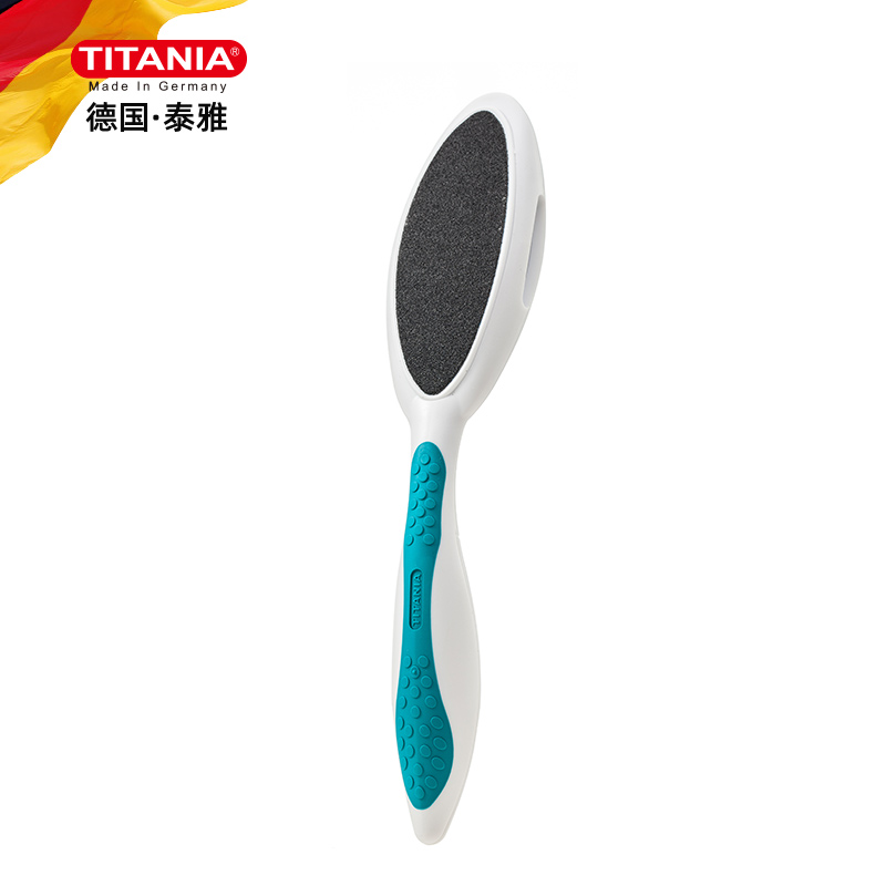 德国原装进口TITANIA/泰雅粗细双面金刚砂脚锉搓脚板去死皮单把 - 图3