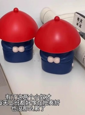 小太监摆件语音声控桌面