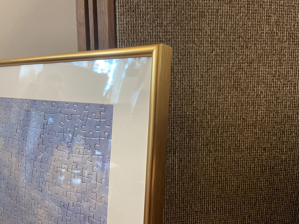 恶搞名画拼图专用相框浮裱框实木拼图框1000片50*70画框简约现代,淘宝优惠券,粉丝福利购,淘宝优惠卷