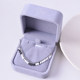 925 sterling silver smart leaf anklet ins cold style girl