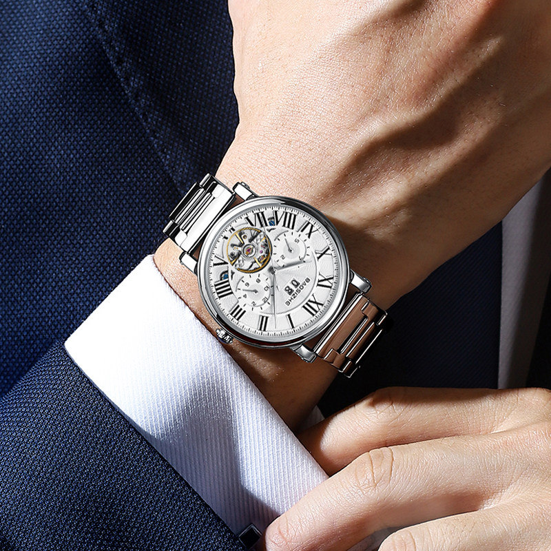 瑞士正品牌全自动机械男款高级手表 卡之蓝手表国产腕表