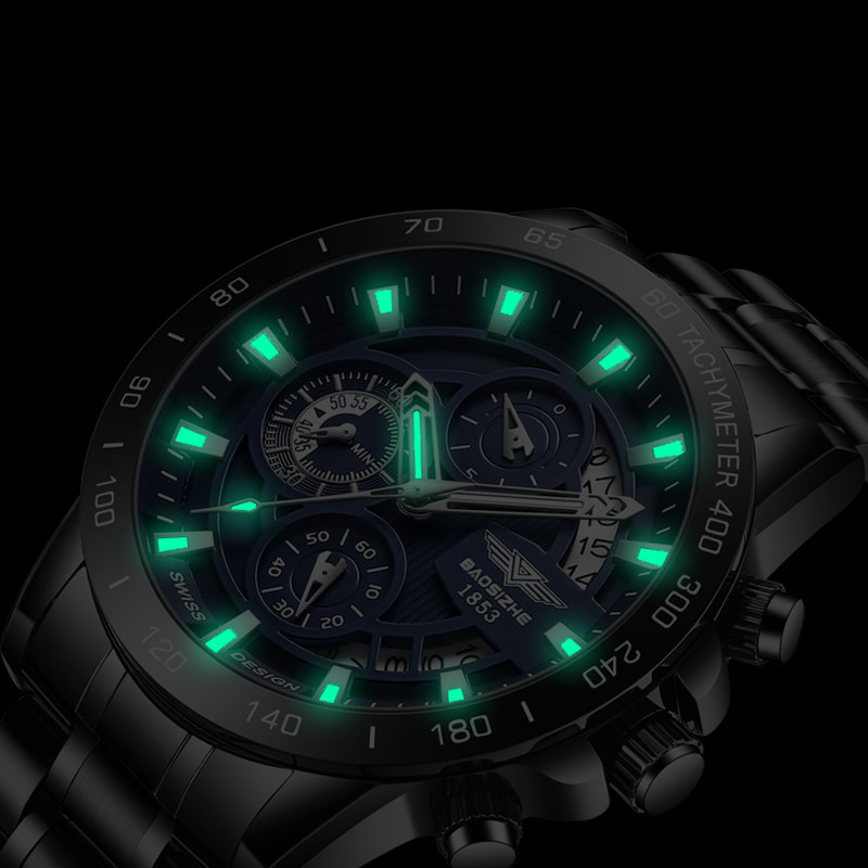 阿玛妮男士瑞士名牌正品十大手表 卡之蓝手表国产腕表