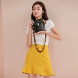 Акриловая демисезонная цепь, модная небольшая сумка, сумка на одно плечо, изысканный стиль