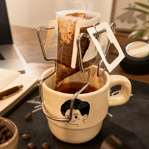 精品挂耳咖啡 小番茄 浅烘手冲果酸型现磨新鲜美式黑咖啡粉10包装 - 图2