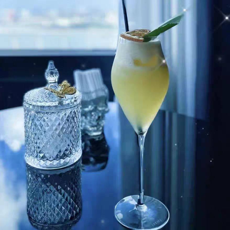 酒吧水晶玻璃杯手工线条320ml高脚鸡尾酒香槟红酒起泡酒杯子,淘宝优惠券,粉丝福利购,淘宝优惠卷