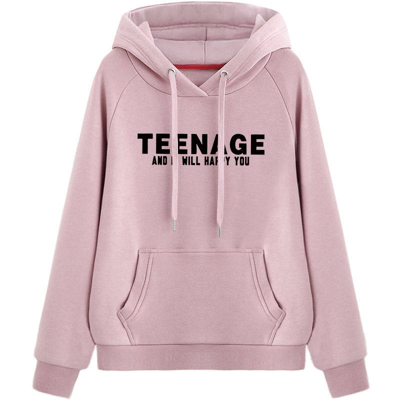 加厚加绒卫衣女2020新款春秋连帽衫 绫町卫衣/绒衫