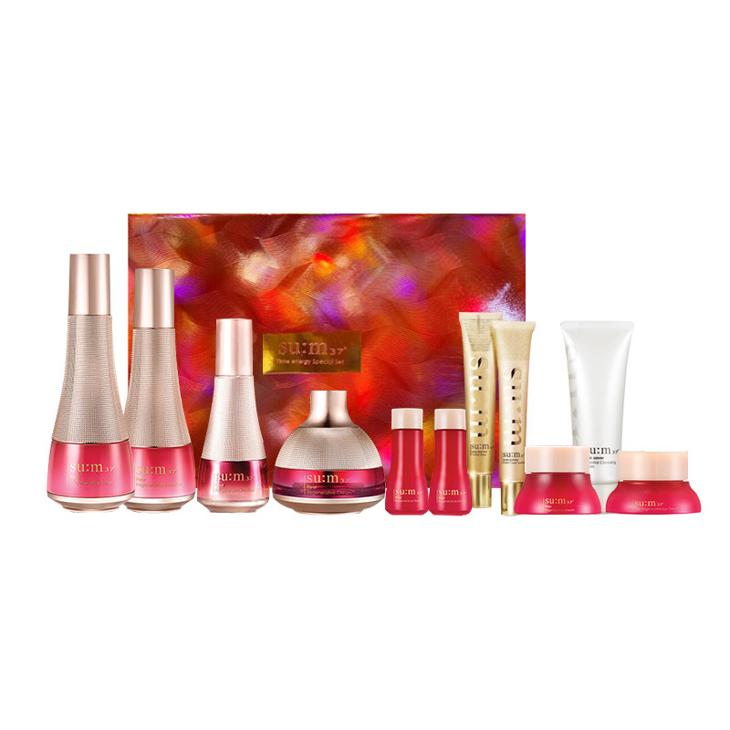 苏秘sum37 deg呼吸幻彩弹力套盒 AKPLAZA海外面部护理套装