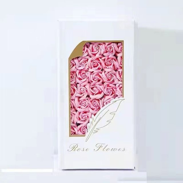 3-layer soap rose head wholesale DIY packaging materials