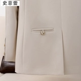 Осенний пиджак классического кроя для отдыха, лонгслив, подходит для подростков, коллекция 2022, в британском стиле, изысканный стиль