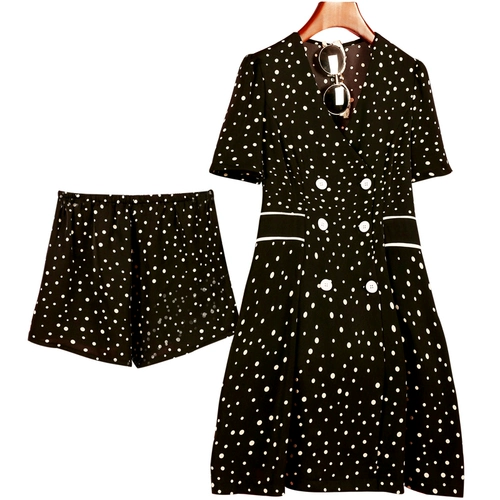 Комплект, летнее платье, модная юбка, в западном стиле