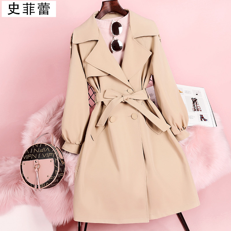 waitmore女中长款小个子2020风衣 史菲蕾风衣