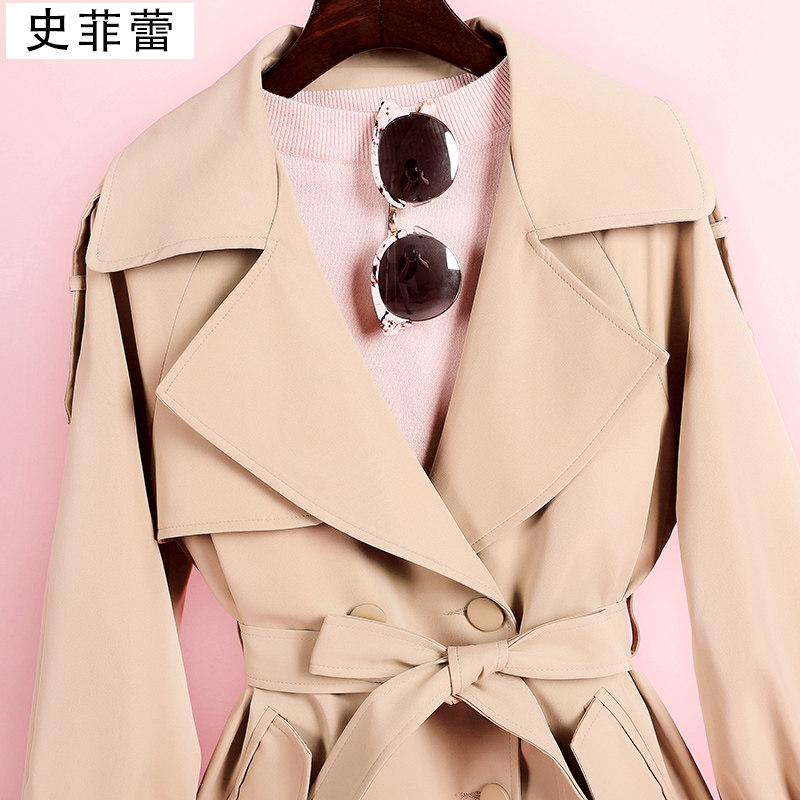 waitmore女中长款小个子2020风衣 史菲蕾风衣