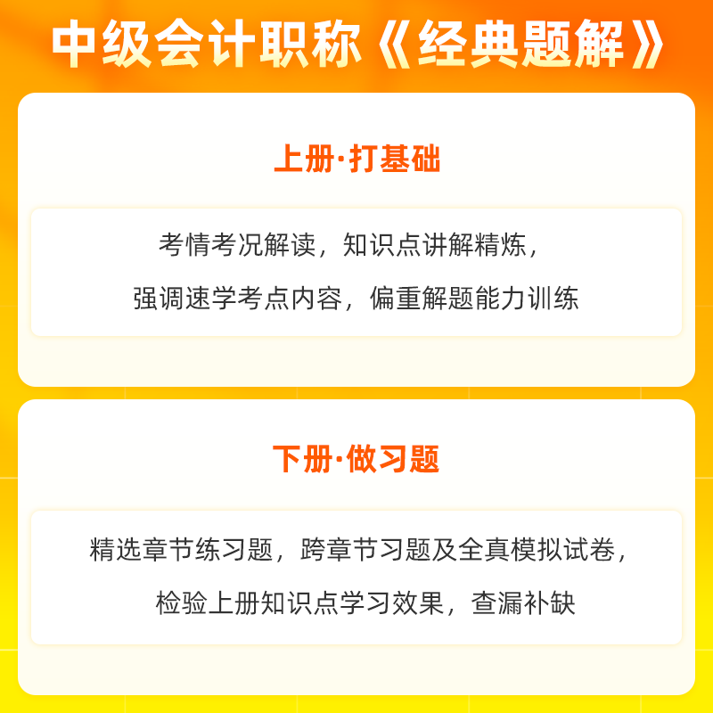 官方现货 正保会计网校中级会计2024教材职称考试中级财务管理经典题解图书练习册刷题库试题基础知识点同步强化章节讲义2本 - 图1