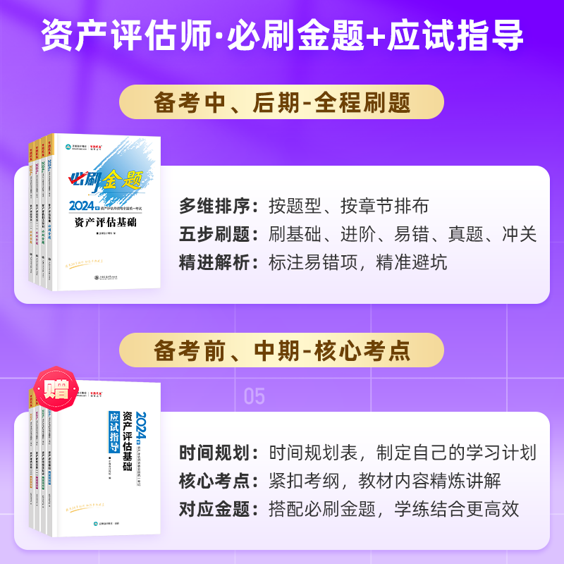 现货速发 正保会计网校2024资产评估师资格证考试图书 资产评估实务二必刷金题基础练习册考前冲刺习题库梦想成真 1本 - 图0