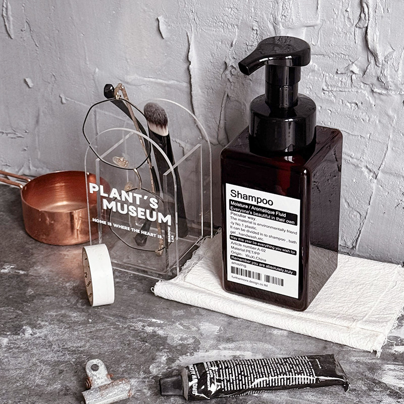 ins风北欧起泡瓶慕斯洗手液分装瓶按压式空瓶子塑料酒店可定制,淘宝优惠券,粉丝福利购,淘宝优惠卷