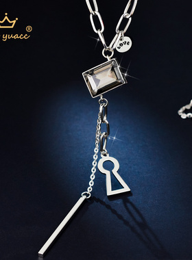 长款项链几何流苏百搭简约韩版