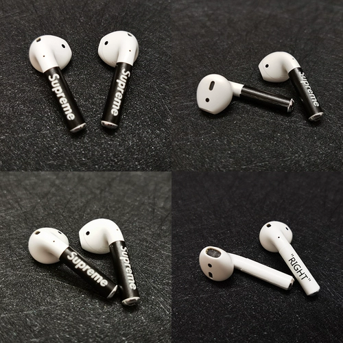 Наклейка Airpods Apple Wireless Bluetooth Hearset Hearnet Film Creative Tide Accessories Airpods Hearset