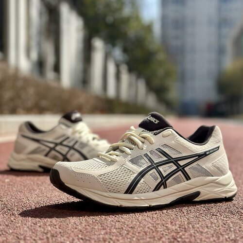 Asics/亚瑟士 Gel-Contend 4 慢跑 网面透气 缓震回弹 织物 跑鞋 - 图0