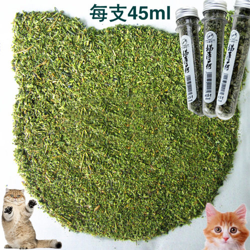 猫零食猫薄荷草宠物猫咪兴奋用品猫草去毛球化毛猫薄荷粉博荷叶子 - 图2