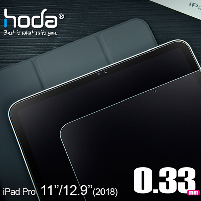 台湾hoda iPad Pro11/12.9钢化玻璃膜10.9高清10.5寸防指纹Mini6-图0